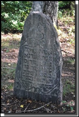 The Jewish cemetery of Dagda. September 2009