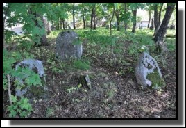 The Jewish cemetery of Dagda. September 2009