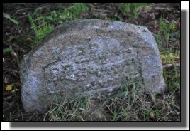 The Jewish cemetery of Dagda. September 2009