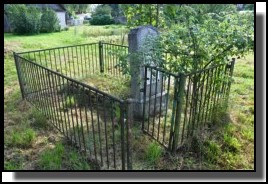 The Jewish cemetery of Dagda. September 2009