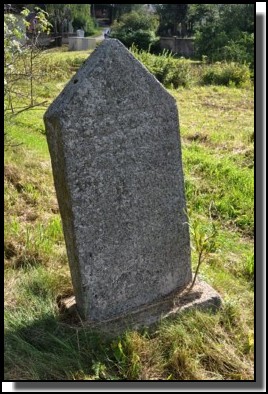 The Jewish cemetery of Dagda. September 2009