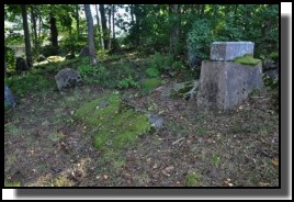 The Jewish cemetery of Dagda. September 2009