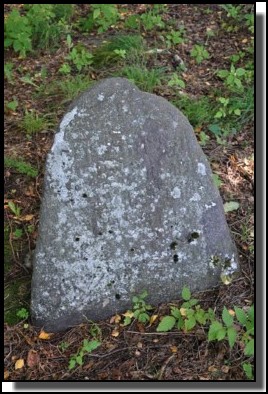 The Jewish cemetery of Dagda. September 2009