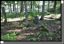 The Jewish cemetery of Dagda. September 2009