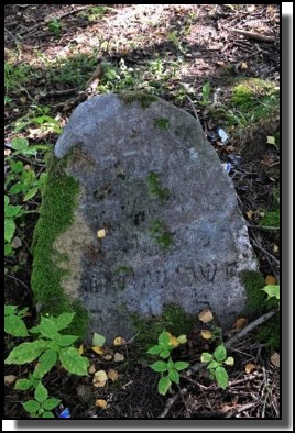 The Jewish cemetery of Dagda. September 2009