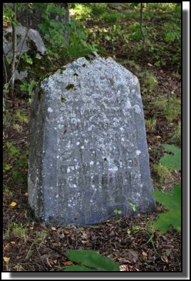 The Jewish cemetery of Dagda. September 2009