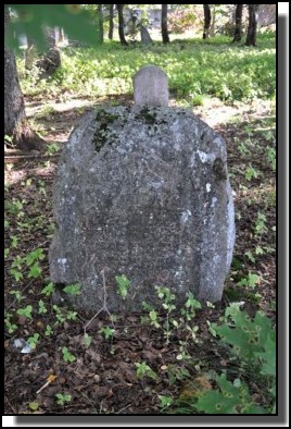 The Jewish cemetery of Dagda. September 2009