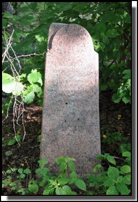 The Jewish cemetery of Dagda. September 2009