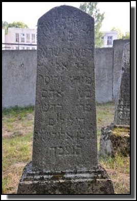 The Jewish cemetery of Dagda. September 2009