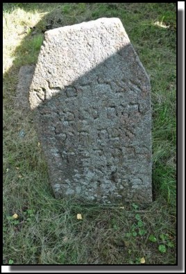 The Jewish cemetery of Dagda. September 2009