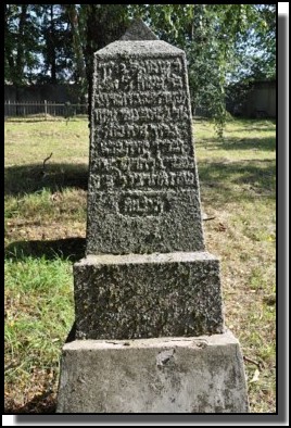 The Jewish cemetery of Dagda. September 2009