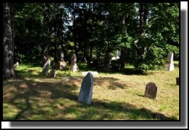 The Jewish cemetery of Dagda. September 2009