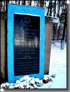 The Kelme Holocaust Memorial. Lithuania. Photo taken on November 28, 2010