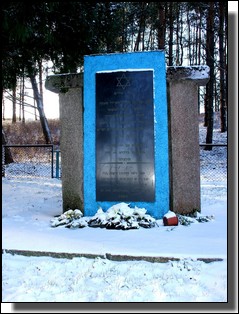 The Kelme Holocaust Memorial. Lithuania. Photo taken on November 28, 2010