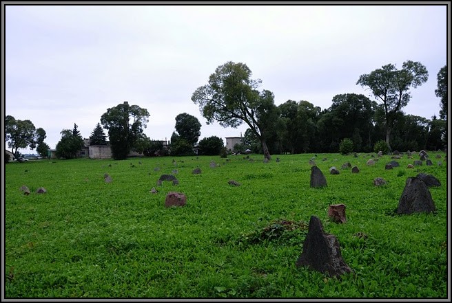 Tombstone in the Kelme cemetery. August 2009