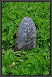 Tombstone in the Kelme cemetery. August 2009