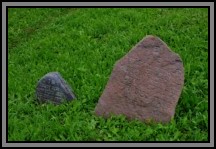 Tombstone in the Kelme cemetery. August 2009