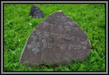 Tombstone in the Kelme cemetery. August 2009