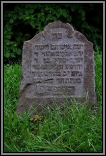 Tombstone in the Kelme cemetery. August 2009