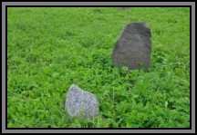 Tombstone in the Kelme cemetery. August 2009