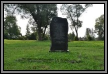 Tombstone in the Kelme cemetery. August 2009