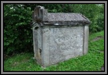 Tombstone in the Kelme cemetery. August 2009