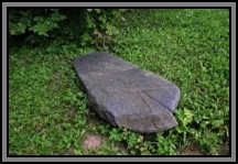 Tombstone in the Kelme cemetery. August 2009