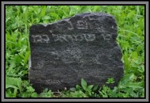 Tombstone in the Kelme cemetery. August 2009