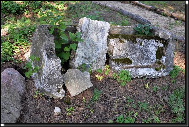 The Jewish cemetery of Livani. Latvia. September 2009