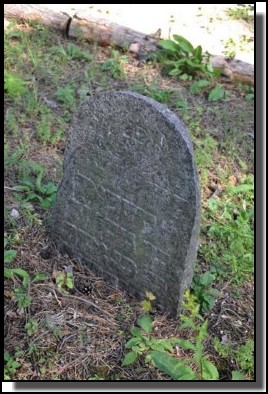 The  Jewish cemetery of Livani. Latvia. September 2009