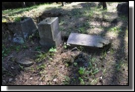 The  Jewish cemetery of Livani. Latvia. September 2009