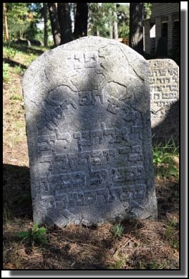 The Jewish cemetery of Livani. Latvia. September 2009