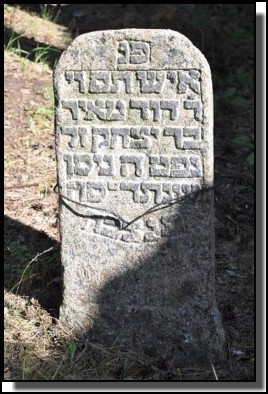 The Jewish cemetery of Livani. Latvia. September 2009