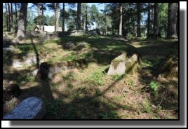 The Jewish cemetery of Livani. Latvia. September 2009