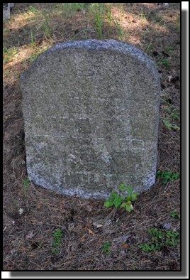 The Jewish cemetery of Livani. Latvia. September 2009