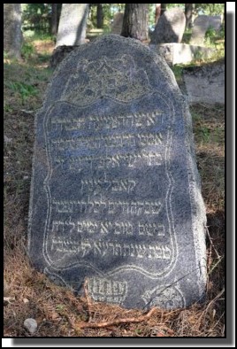 The Jewish cemetery of Livani. Latvia. September 2009