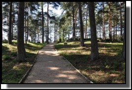 The Livani Jewish cemetery. Latvia. September 2009