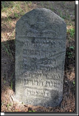 The Jewish cemetery of Livani. Latvia. September 2009