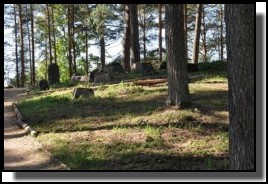 The Livani Jewish cemetery. Latvia. September 2009