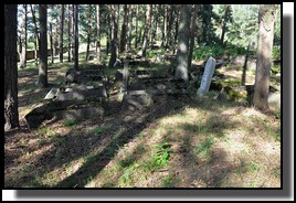 The Jewish cemetery of Livani. Latvia. September 2009